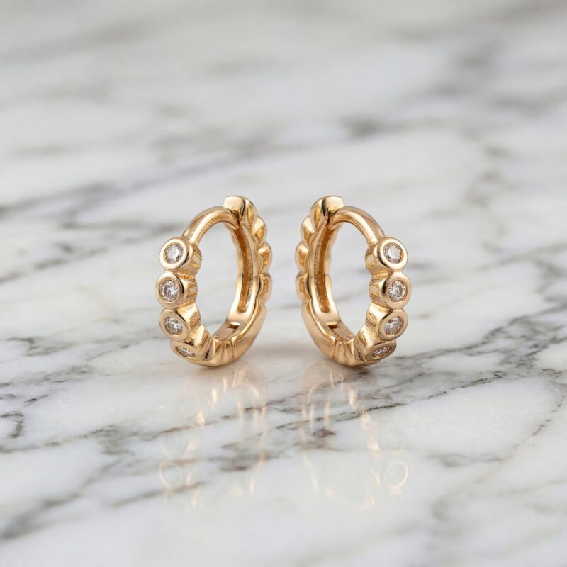 Aretes Brillo Celestial
