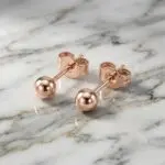 Aretes Esencia Pura en Baño de Oro Real 18K y Cobre Ecológico SGS hipoalergénico libre de níquel - D'moé Joyería