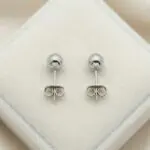 Aretes Esencia Pura en Baño de Oro Real 18K y Cobre Ecológico SGS hipoalergénico libre de níquel - D'moé Joyería