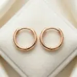 Aretes Puro Resplandor en Baño de Oro Real 18K y Cobre Ecológico SGS hipoalergénico libre de níquel - D'moé Joyería