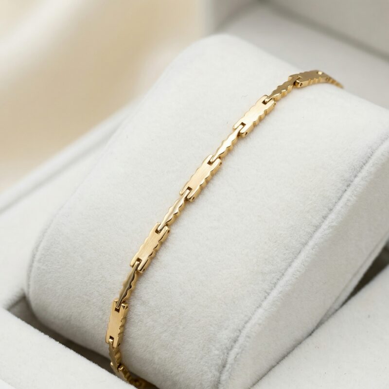 Pulsera Onda Dorada