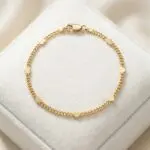Pulsera Dulce Latido en Baño de Oro Real 18K y Cobre Ecológico SGS hipoalergénico libre de níquel - D'moé Joyería