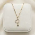 Dúo Corona de Amor en Baño de Oro Real 18K y Cobre Ecológico SGS hipoalergénico libre de níquel - D'moé Joyería