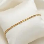 Pulsera Esencia Dorada en Baño de Oro Real 18K y Cobre Ecológico SGS hipoalergénico libre de níquel - D'moé Joyería