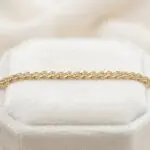 Pulsera Esencia Dorada en Baño de Oro Real 18K y Cobre Ecológico SGS hipoalergénico libre de níquel - D'moé Joyería
