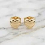Aretes Alma Dorada en Baño de Oro Real 18K y Cobre Ecológico SGS hipoalergénico libre de níquel - D'moé Joyería