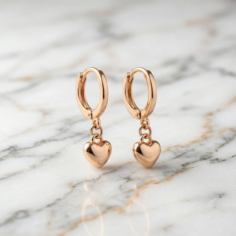 Aretes Latido Dorado