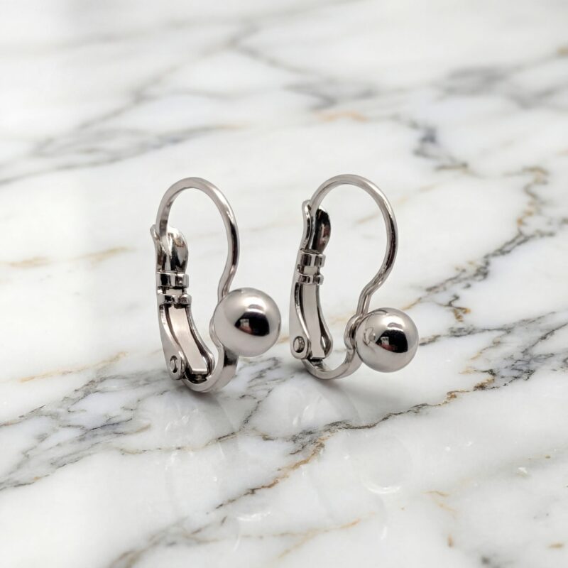 Aretes Esfera Brillante