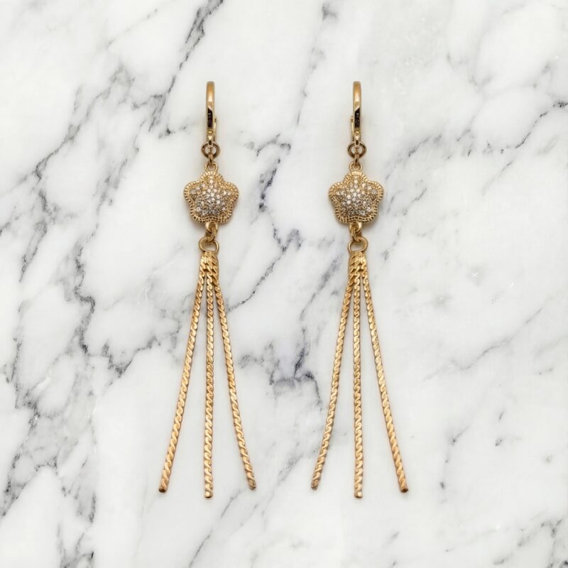 Aretes Estrella Radiante