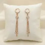 Aretes Lazos de Amor en Baño de Oro Real 18K y Cobre Ecológico SGS hipoalergénico libre de níquel - D'moé Joyería