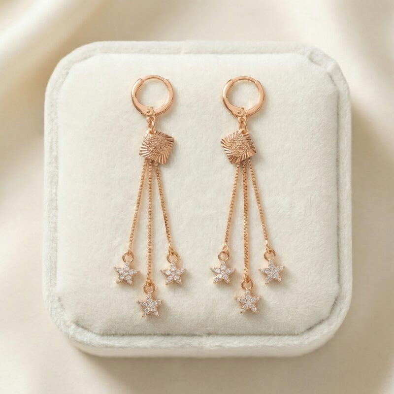 Aretes Estrellas Brillantes