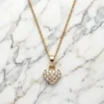 Dúo Amor Brillante en Baño de Oro Real 18K y Cobre Ecológico SGS hipoalergénico libre de níquel - D'moé Joyería