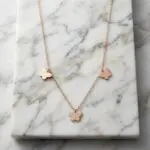 Dúo Vuelo Delicado en Baño de Oro Real 18K y Cobre Ecológico SGS hipoalergénico libre de níquel - D'moé Joyería